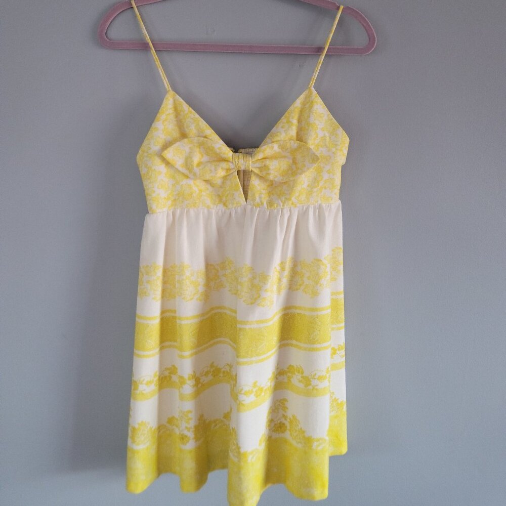 Alice + Olivia Floral Strappy Mini Dress SZ 2